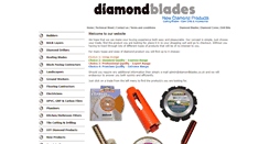 Desktop Screenshot of diamondblades.co.uk